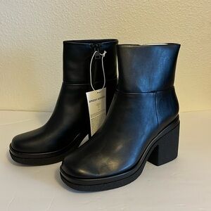 Amazon Essentials High Hill Black Boots